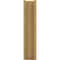 Ekena Millwork 6-in W x 20-in D x 28-in H Funston Slat Rough Cedar Woodgrain TimberThane Outlooker, Primed Tan OUTUR060X20X28FST24RCPR - alternate 2